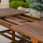 Ensemble de salle à manger d'extérieur 3 pièces Middlebrook Surfside en bois d'acacia