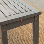 Ensemble de salle à manger d'extérieur 3 pièces Middlebrook Surfside en bois d'acacia