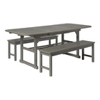 Ensemble de salle à manger d'extérieur 3 pièces Middlebrook Surfside en bois d'acacia