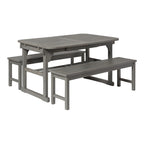 Ensemble de salle à manger d'extérieur 3 pièces Middlebrook Surfside en bois d'acacia