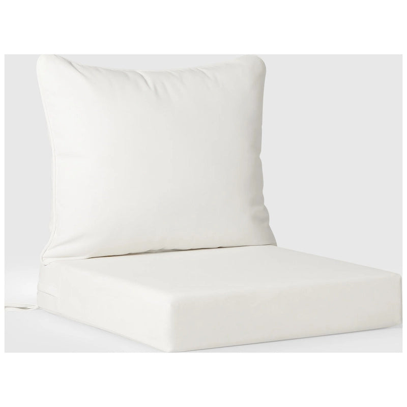Canapé d'extérieur Polytrends Birchwood en PEHD bleu marine avec coussins (3 pièces)