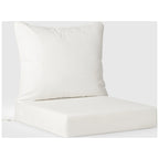 Canapé d'extérieur Polytrends Birchwood en PEHD résistant aux intempéries, gris, avec coussins (3 pièces)