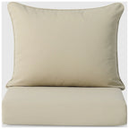 Canapé d'extérieur Polytrends Birchwood en PEHD résistant aux intempéries, gris, avec coussins (3 pièces)