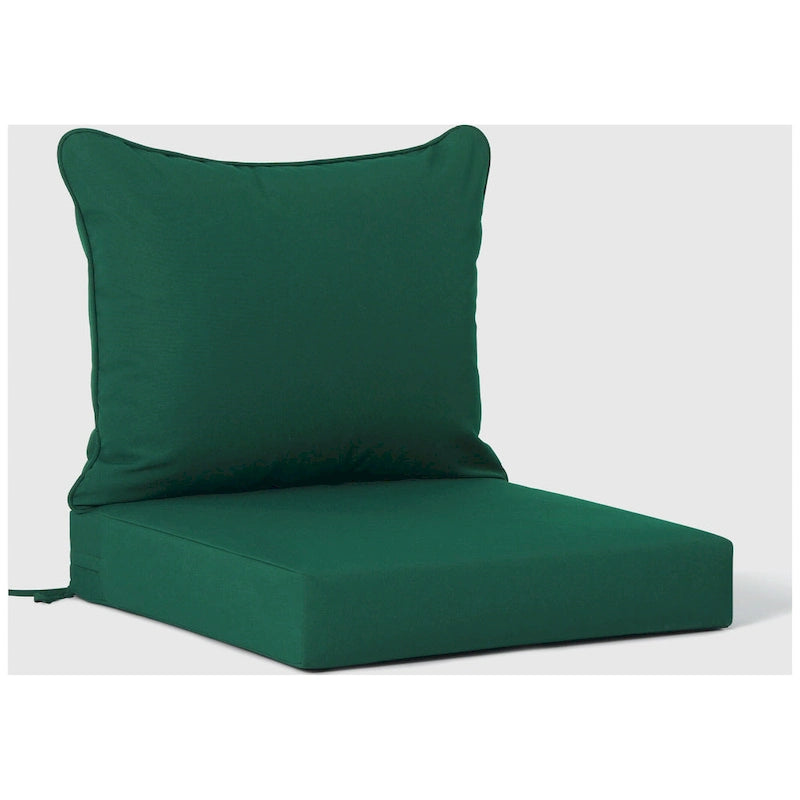 Canapé d'extérieur Polytrends Birchwood en PEHD résistant aux intempéries, gris, avec coussins (3 pièces)