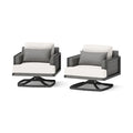 Vistano 2 Piece Sunbrella Outdoor Patio Club Chairs Set - Gray