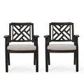 Chaises de salle à manger d'extérieur (lot de 2)