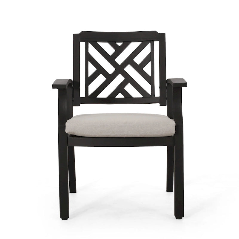 Chaises de salle à manger d'extérieur (lot de 2)