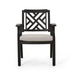Chaises de salle à manger d'extérieur (lot de 2)