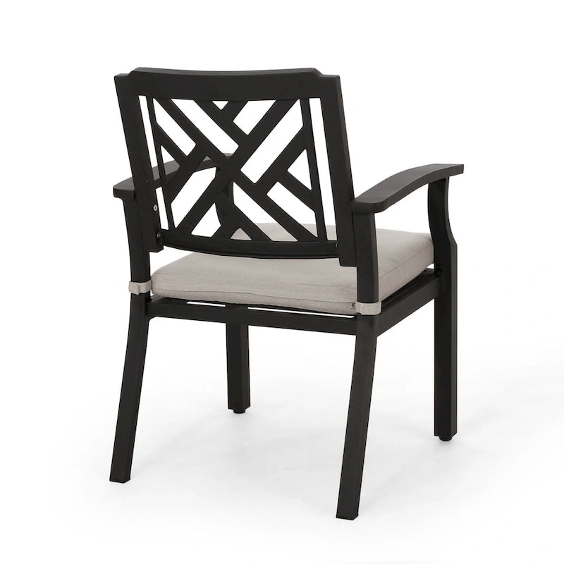 Chaises de salle à manger d'extérieur (lot de 2)