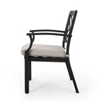 Chaises de salle à manger d'extérieur (lot de 2)