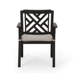 Chaises de salle à manger d'extérieur (lot de 2)