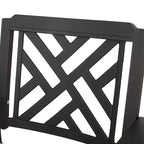 Chaises de salle à manger d'extérieur (lot de 2)