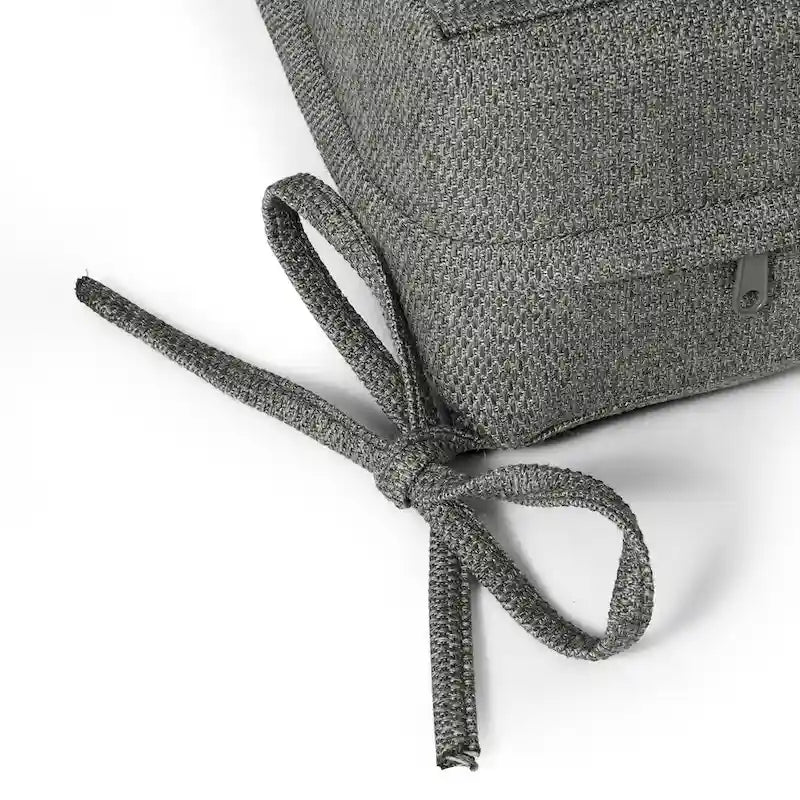 Ensemble de jardin Polytrends Endless Patio 5 pièces avec pouf et structure grise