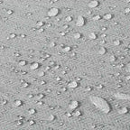 Ensemble de jardin Polytrends Endless Patio 5 pièces avec pouf et structure grise