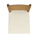 Chaises de salle à manger d'extérieur sans accoudoirs (lot de 2)