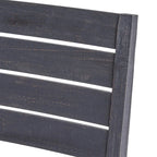 Chaises de salle à manger d'extérieur sans accoudoirs (lot de 2)