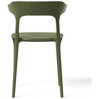 Chaises d'appoint empilables modernes pour terrasse Frond and Form (lot de 4)