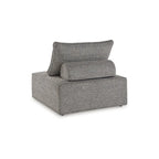 Canapé d'angle d'extérieur 5 pièces gris Signature Design by Ashley Bree Zee - 114 cm L x 76 cm P x 35 cm H