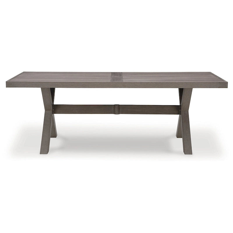 Ensemble de salle à manger d'extérieur 5 pièces Signature Design by Ashley Hillside Barn marron/gris - 84 cm L x 42 cm P x 29 cm H
