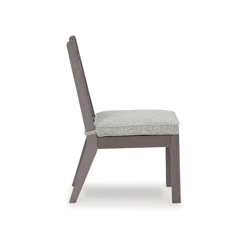 Ensemble de salle à manger d'extérieur 5 pièces Signature Design by Ashley Hillside Barn marron/gris - 84 cm L x 42 cm P x 29 cm H