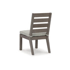 Ensemble de salle à manger d'extérieur 5 pièces Signature Design by Ashley Hillside Barn marron/gris - 84 cm L x 42 cm P x 29 cm H