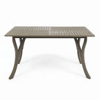TABLE EN BOIS D'EXTÉRIEUR
