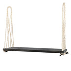 Banc suspendu de véranda avec coussin et oreillers