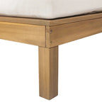 Chaise longue double d'extérieur avec dossier réglable en 5 positions