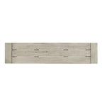 Ensemble de salle à manger rectangulaire d'extérieur en bois d'acacia, comprenant 3 pièces, avec 2 bancs et plateau à lattes. Idéal pour terrasse, jardin et pique-nique.