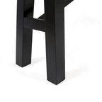 Ensemble de salle à manger rectangulaire d'extérieur en bois d'acacia, comprenant 3 pièces, avec 2 bancs et plateau à lattes. Idéal pour terrasse, jardin et pique-nique.
