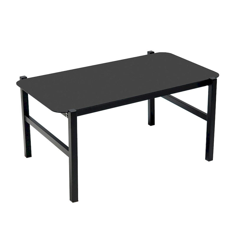 Ensemble canapé d'extérieur multi-places avec table, idéal pour le jardin, la cour et les balcons.