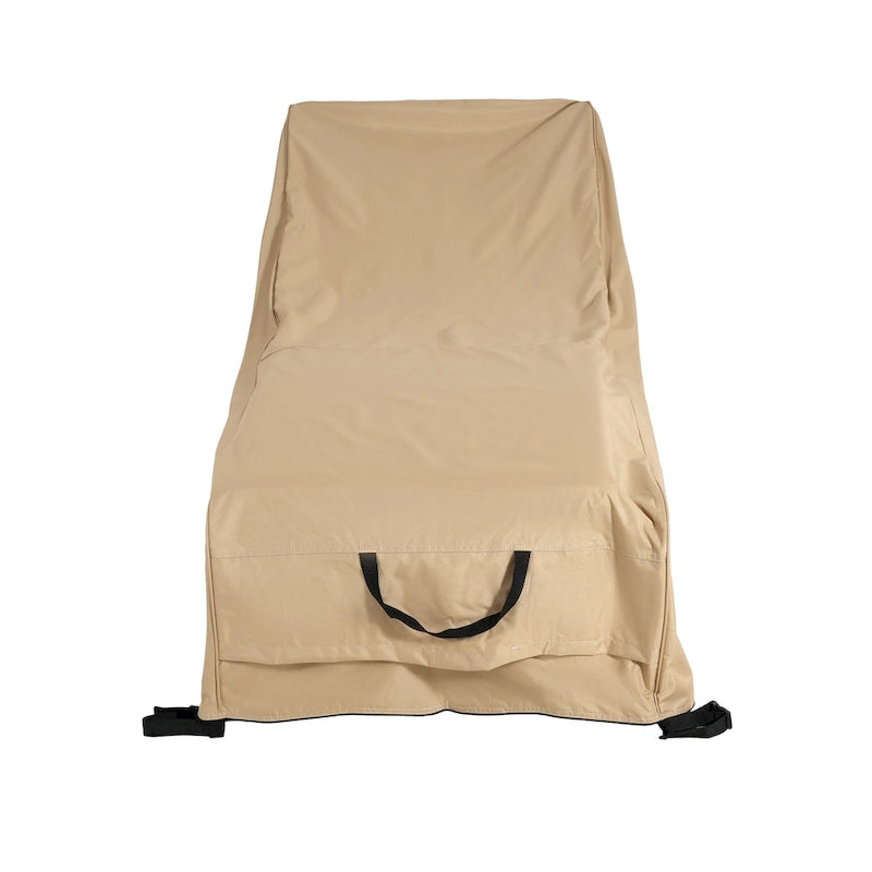 Christopher Knight Home - Housse de chaise longue d'extérieur Shield avec fixation sécurisée et protection contre les intempéries