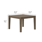 Ensemble de mobilier de jardin en teck Northlake 5 pièces