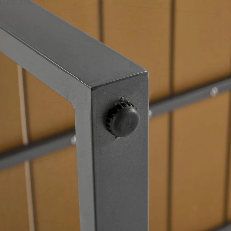 Ensemble de mobilier de patio en métal pour se détendre et recevoir