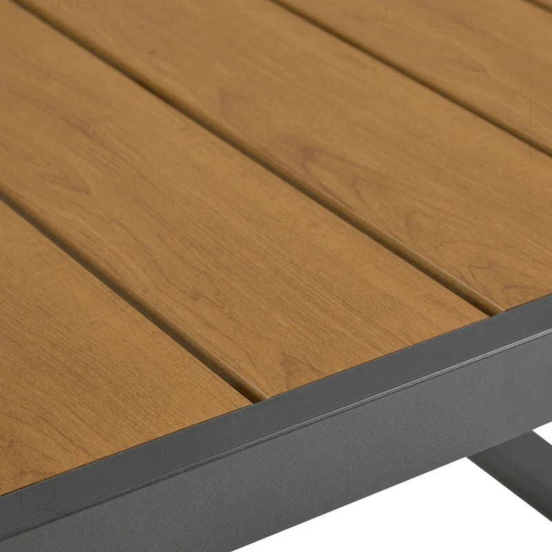 Ensemble de mobilier de patio en métal pour se détendre et recevoir