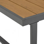 Ensemble de mobilier de patio en métal pour se détendre et recevoir