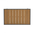 Ensemble de mobilier de patio en métal pour se détendre et recevoir