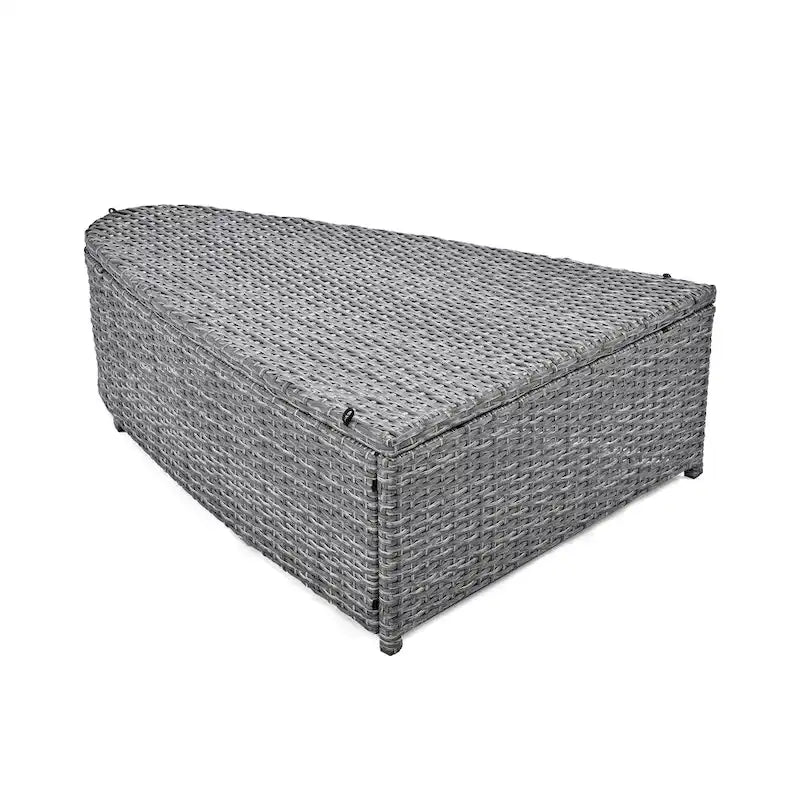Ensemble de canapés ronds de conversation d'extérieur 6 pièces pour patio