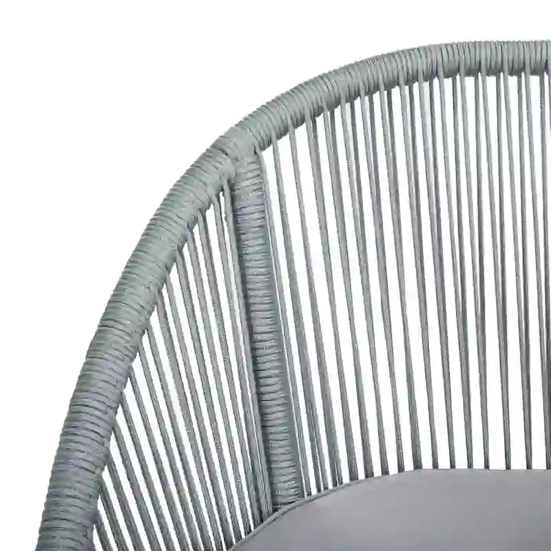 Ensemble de conversation de patio extérieur SAFAVIEH Morena 4 pièces - 54 po L x 34 po P x 24 po H