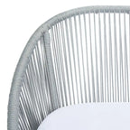 Ensemble de conversation de patio extérieur SAFAVIEH Morena 4 pièces - 54 po L x 34 po P x 24 po H