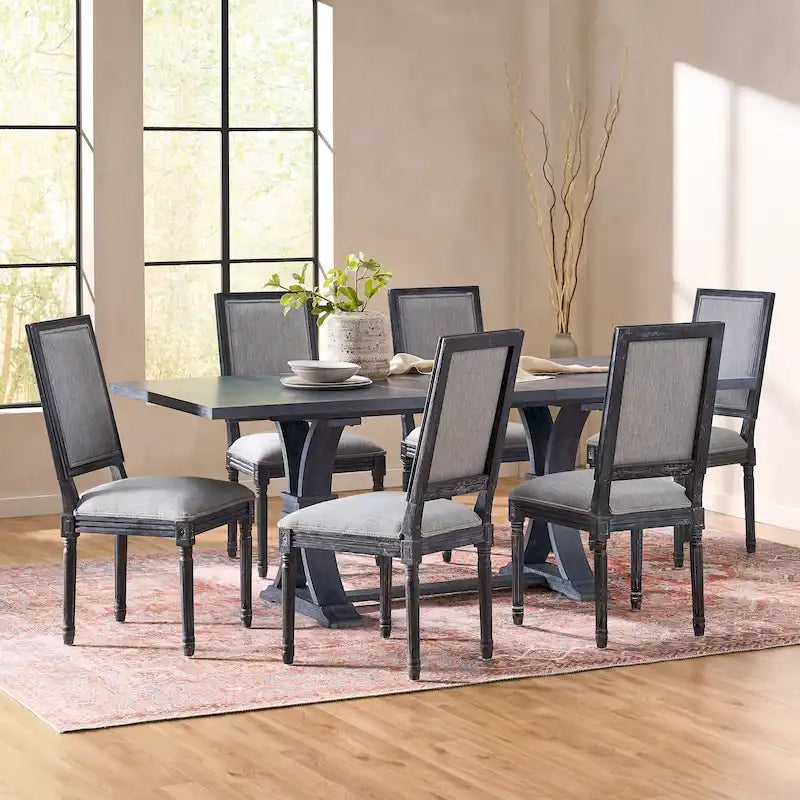 Ensemble de salle à manger Regina en bois par Christopher Knight Home