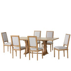 Ensemble de salle à manger Regina en bois par Christopher Knight Home