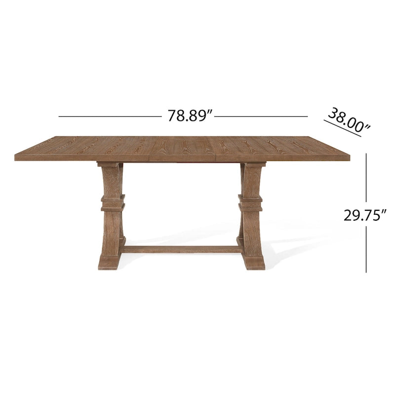 Ensemble de salle à manger Regina en bois par Christopher Knight Home