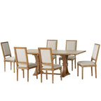 Ensemble de salle à manger Regina en bois par Christopher Knight Home