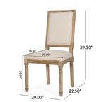 Ensemble de salle à manger Regina en bois par Christopher Knight Home