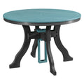 Table ronde de salle à manger American Furniture Classics, fabriquée aux États-Unis