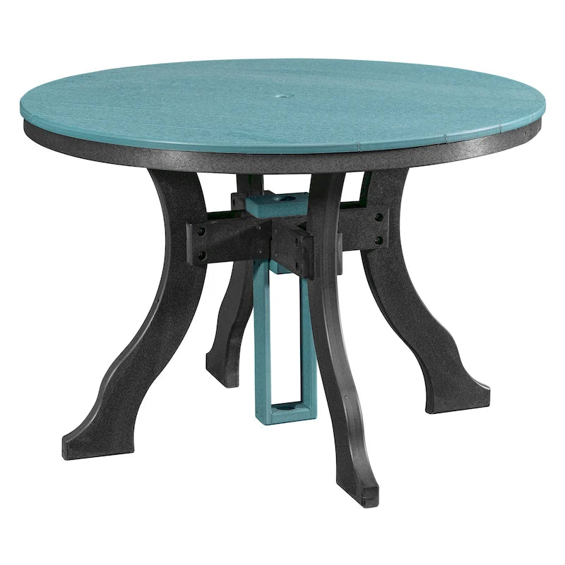 Table ronde de salle à manger American Furniture Classics, fabriquée aux États-Unis