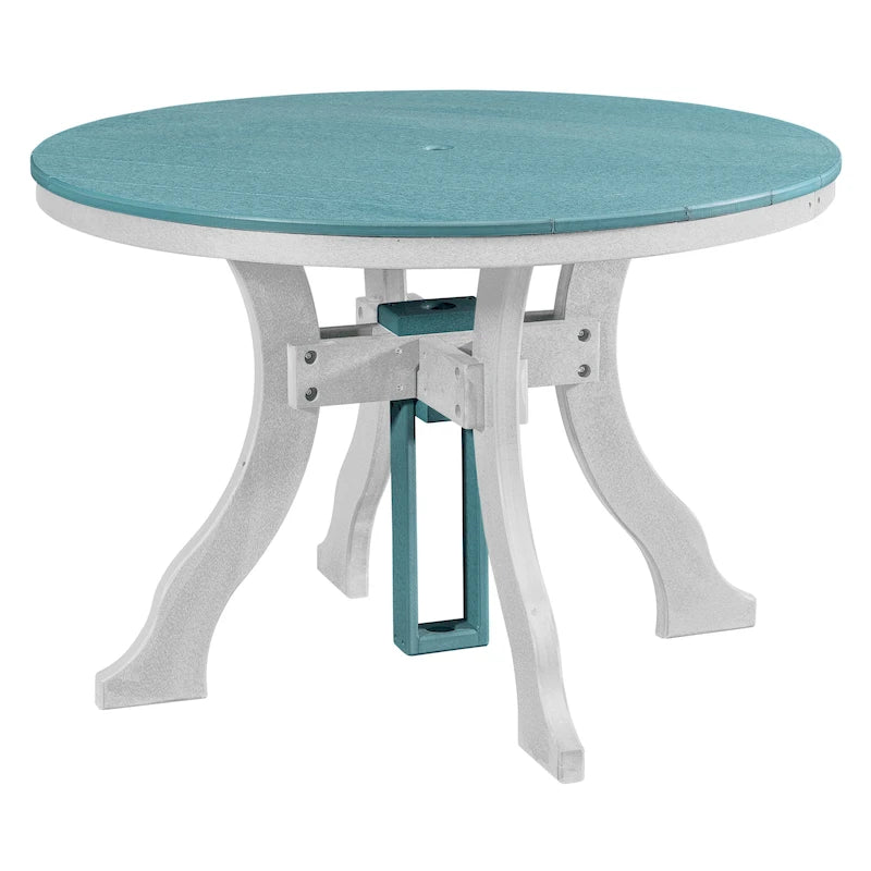 Table ronde de salle à manger American Furniture Classics, fabriquée aux États-Unis