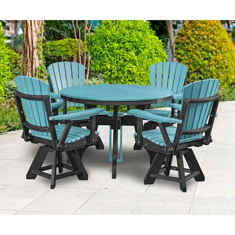 Table ronde de salle à manger American Furniture Classics, fabriquée aux États-Unis