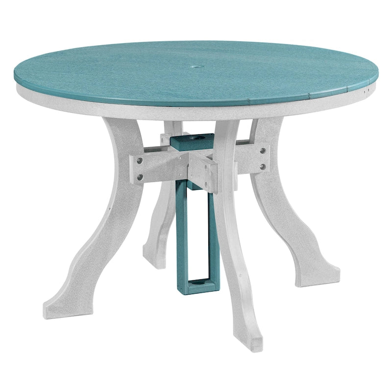 Table ronde de salle à manger American Furniture Classics, fabriquée aux États-Unis